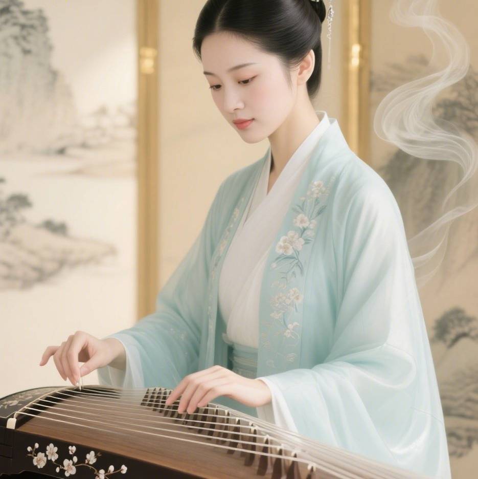 古筝老师李哈哈