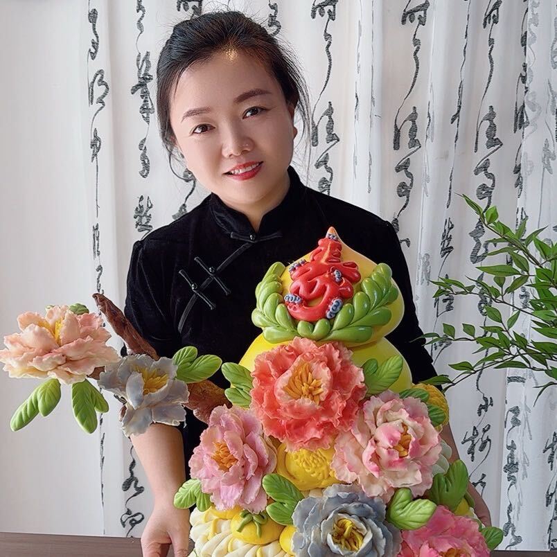 花样馒头蜗牛姐姐