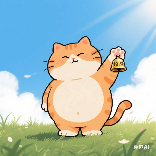 我说胖橘是财猫呀