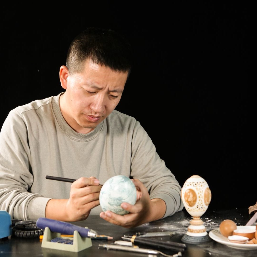 大同云冈蛋雕教学研学体验