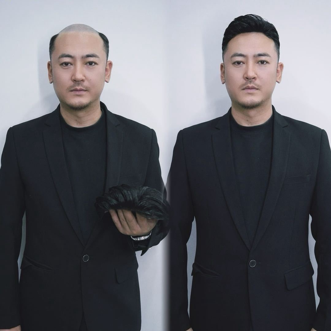 阿华假发高端定制