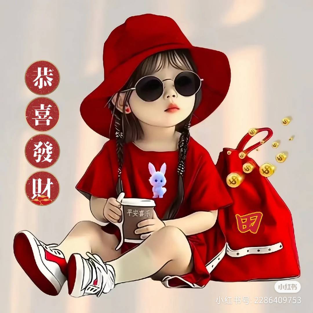 娜娜手绘图片