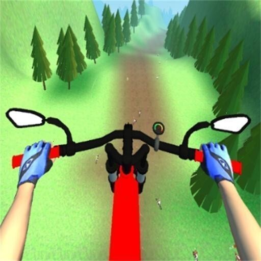 疯狂自行车山路赛 Logo