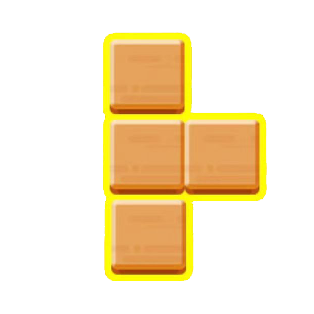 好玩的消方块 Logo