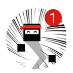 跃动方块 Logo