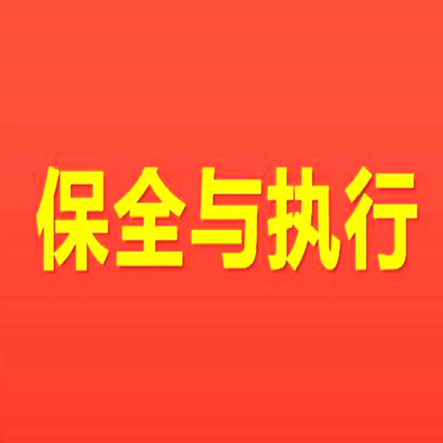 保全与执行