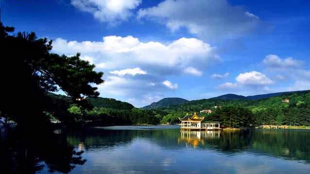山不转.水转
