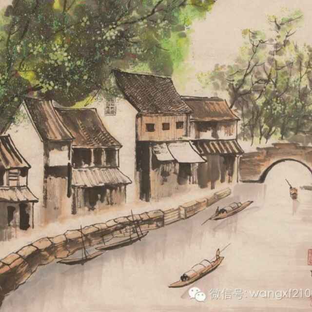 绿水蓝天