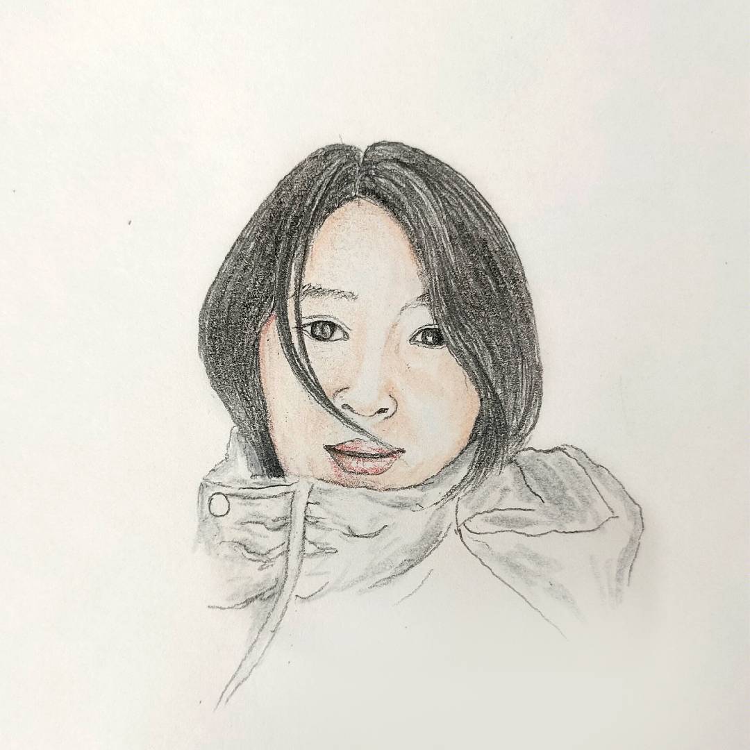 漫天飞舞手绘画