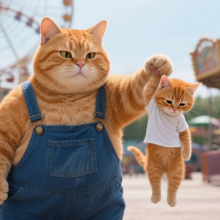 橘猫奶爸
