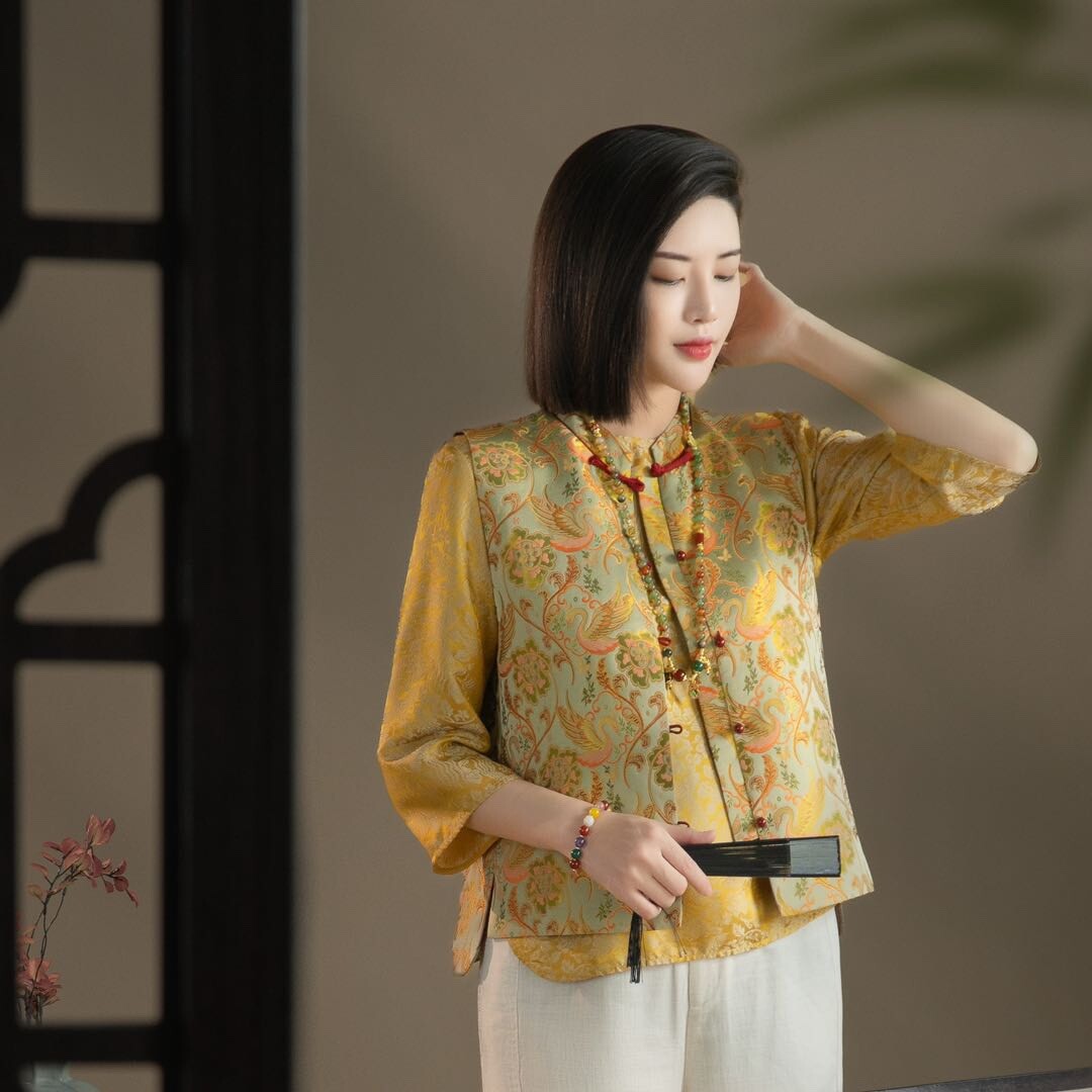 芬领锦意香云纱
