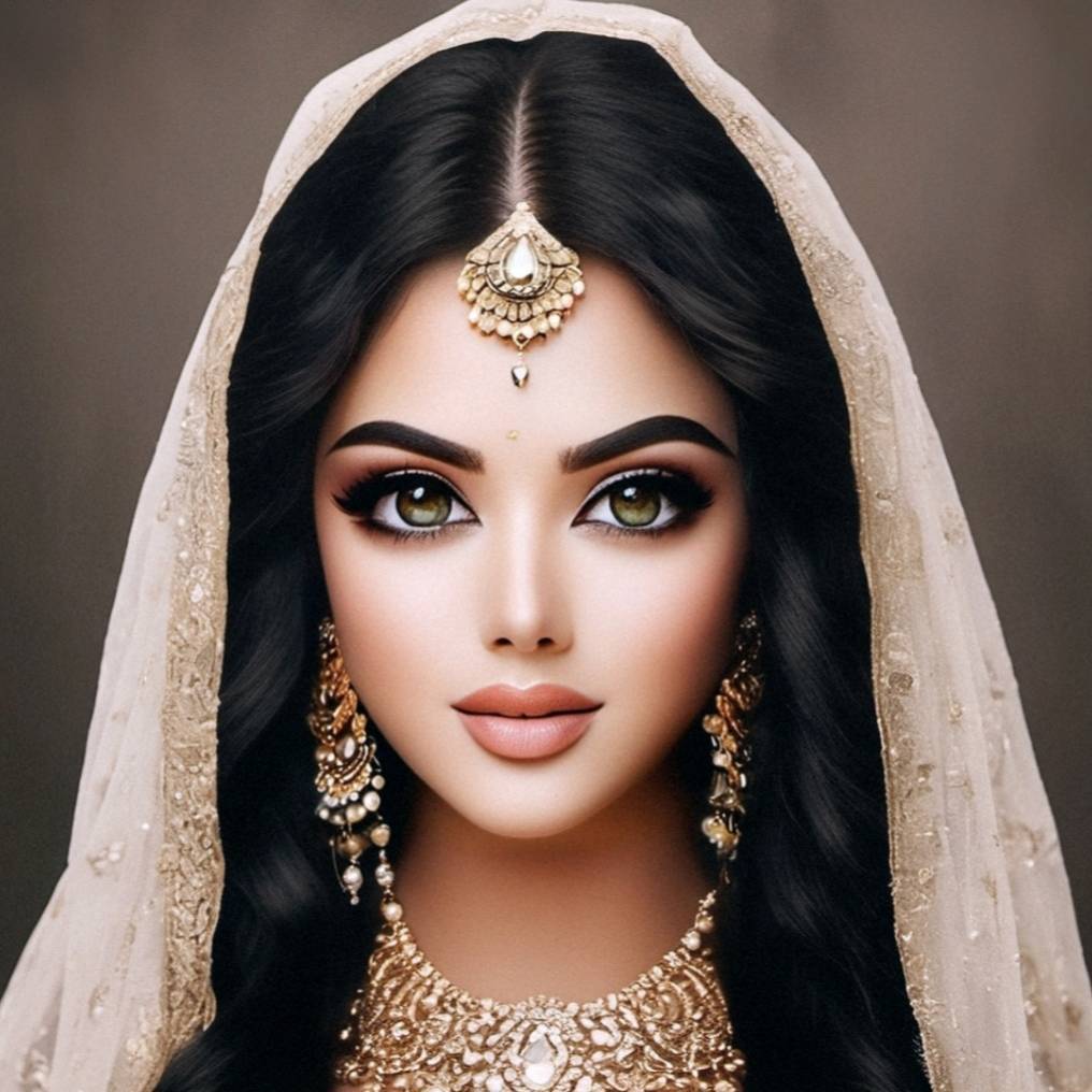 卖印度服装的美女