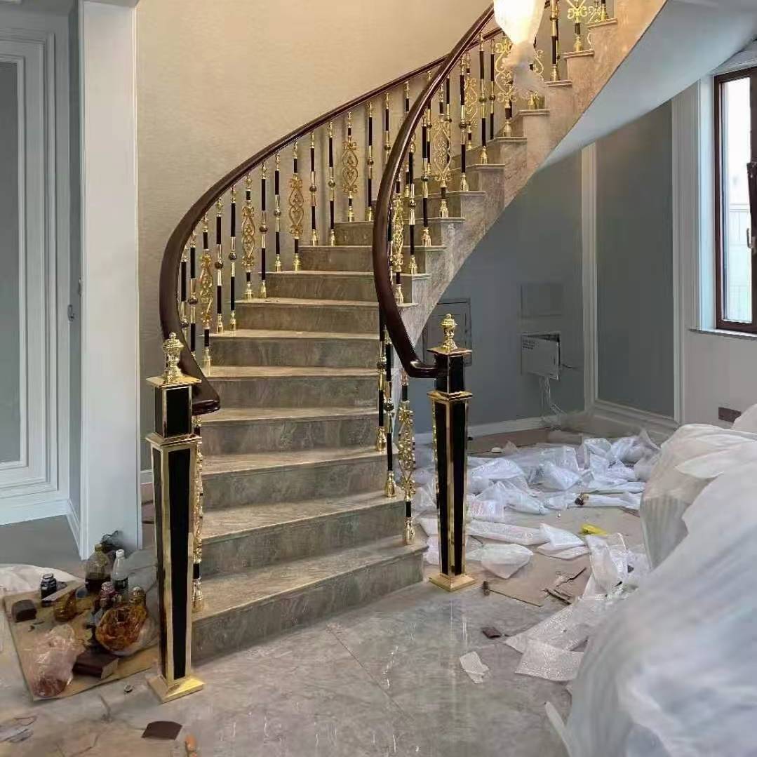 佛山汇博铜铝楼梯扶手护栏厂家