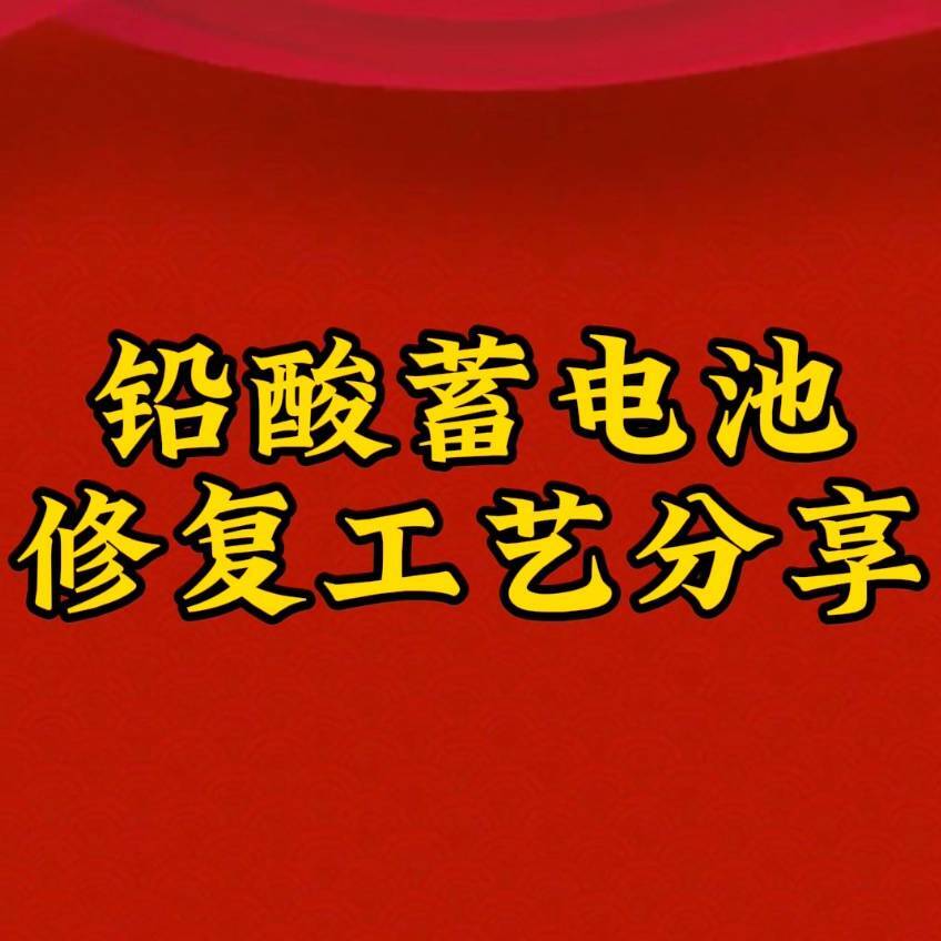 铅酸电瓶修复技术培训冯老师