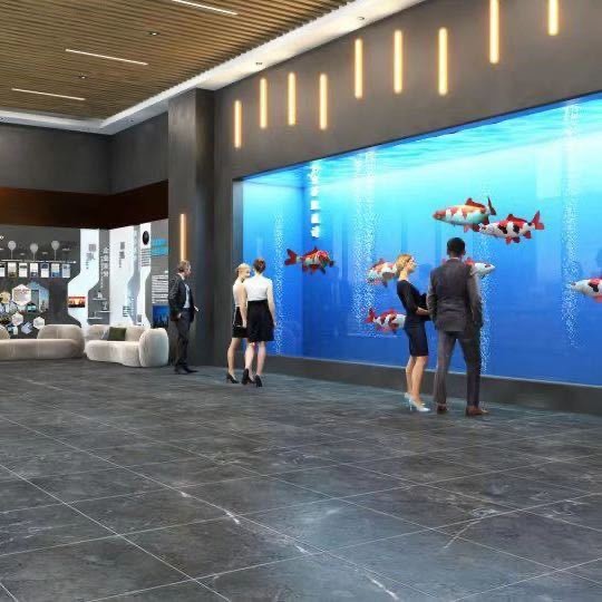 海洋龙轩亚克力鱼缸定制