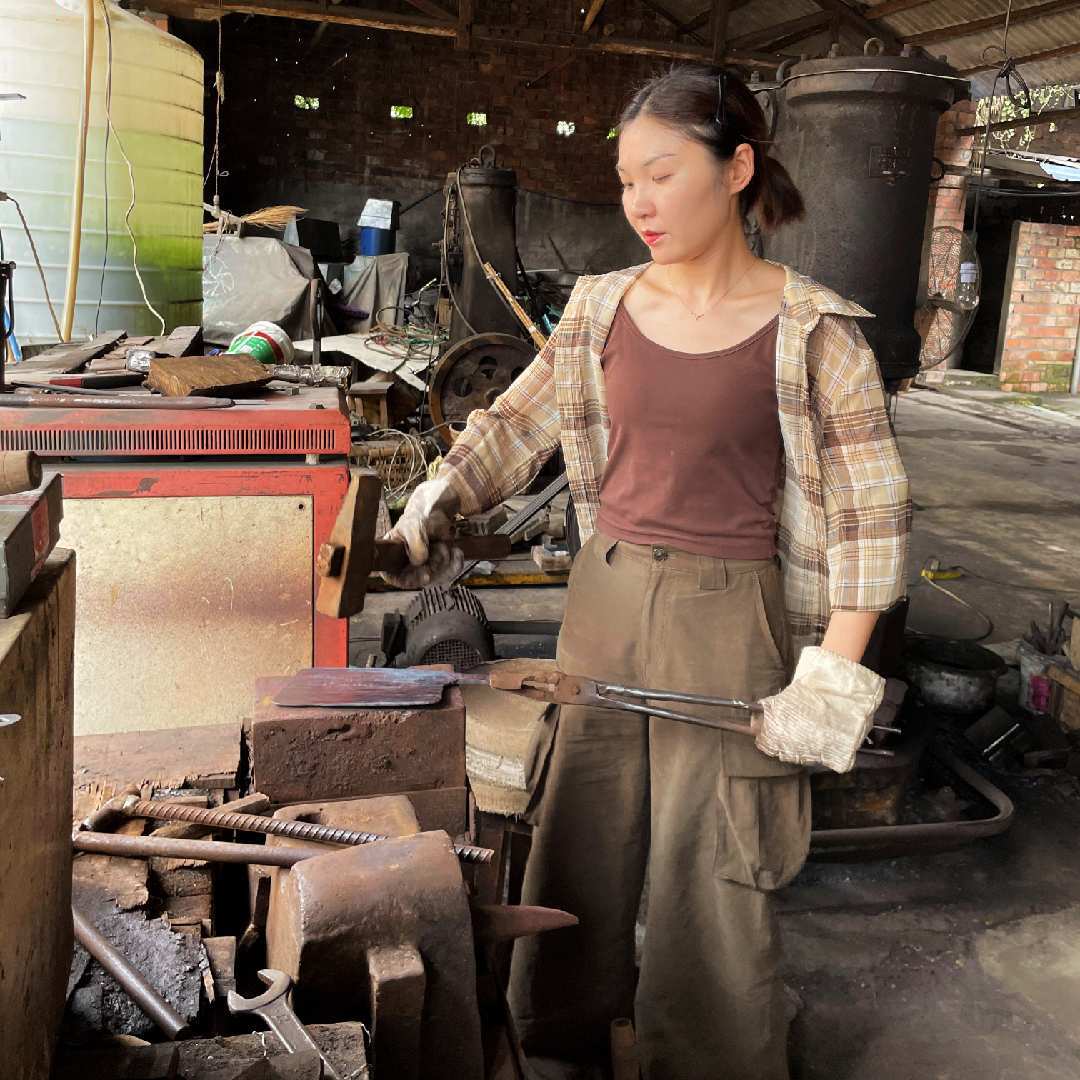 肖家手工锻打刀.