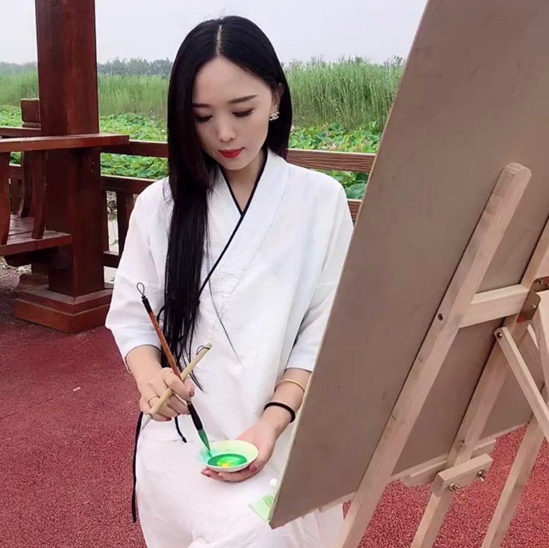 秀丽国画