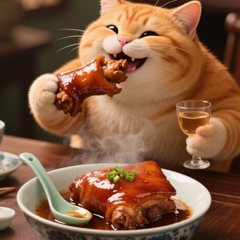 胖橘猫不瘦