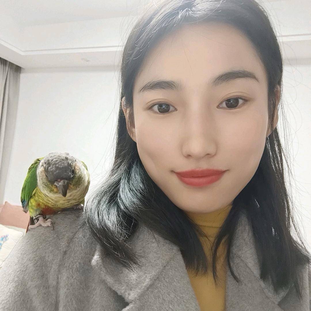 顽皮小鹦鹉