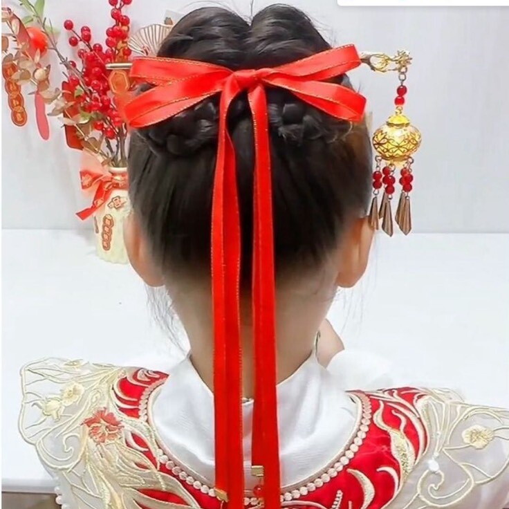 七宝儿编发