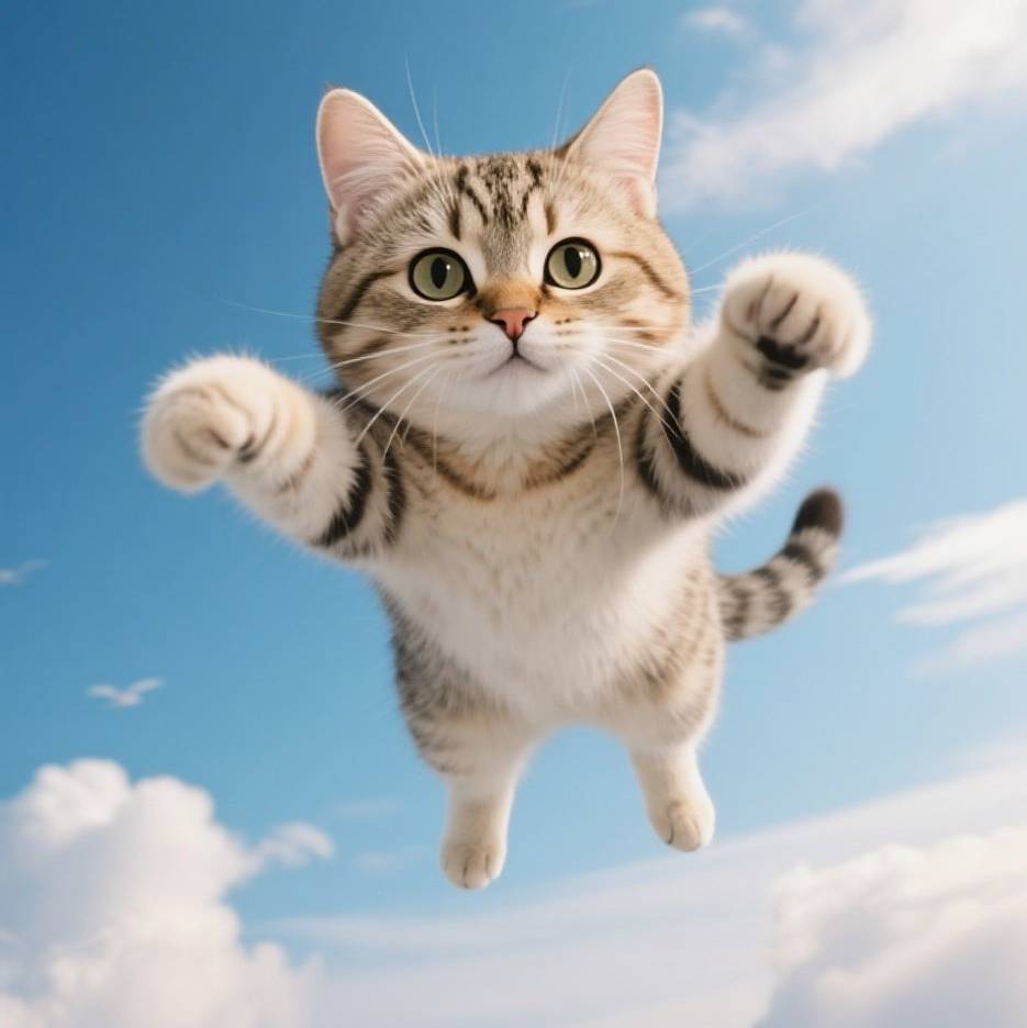 猫猫会飞啊