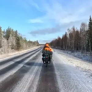 湖骑行世界的旅行