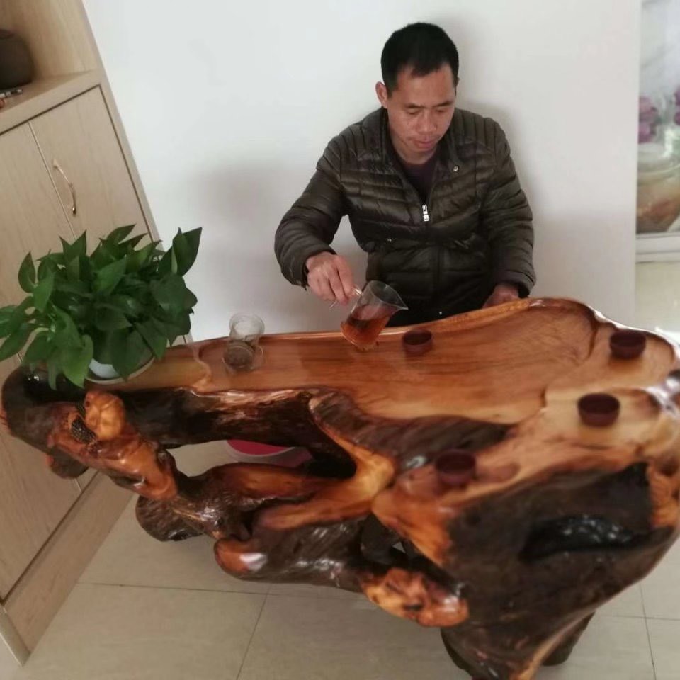 树根根雕