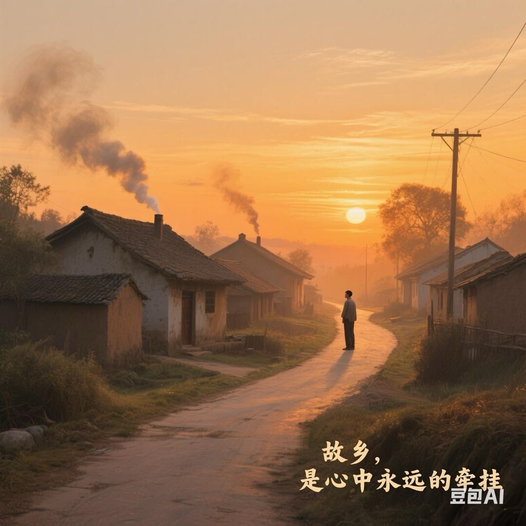村口那棵老槐树