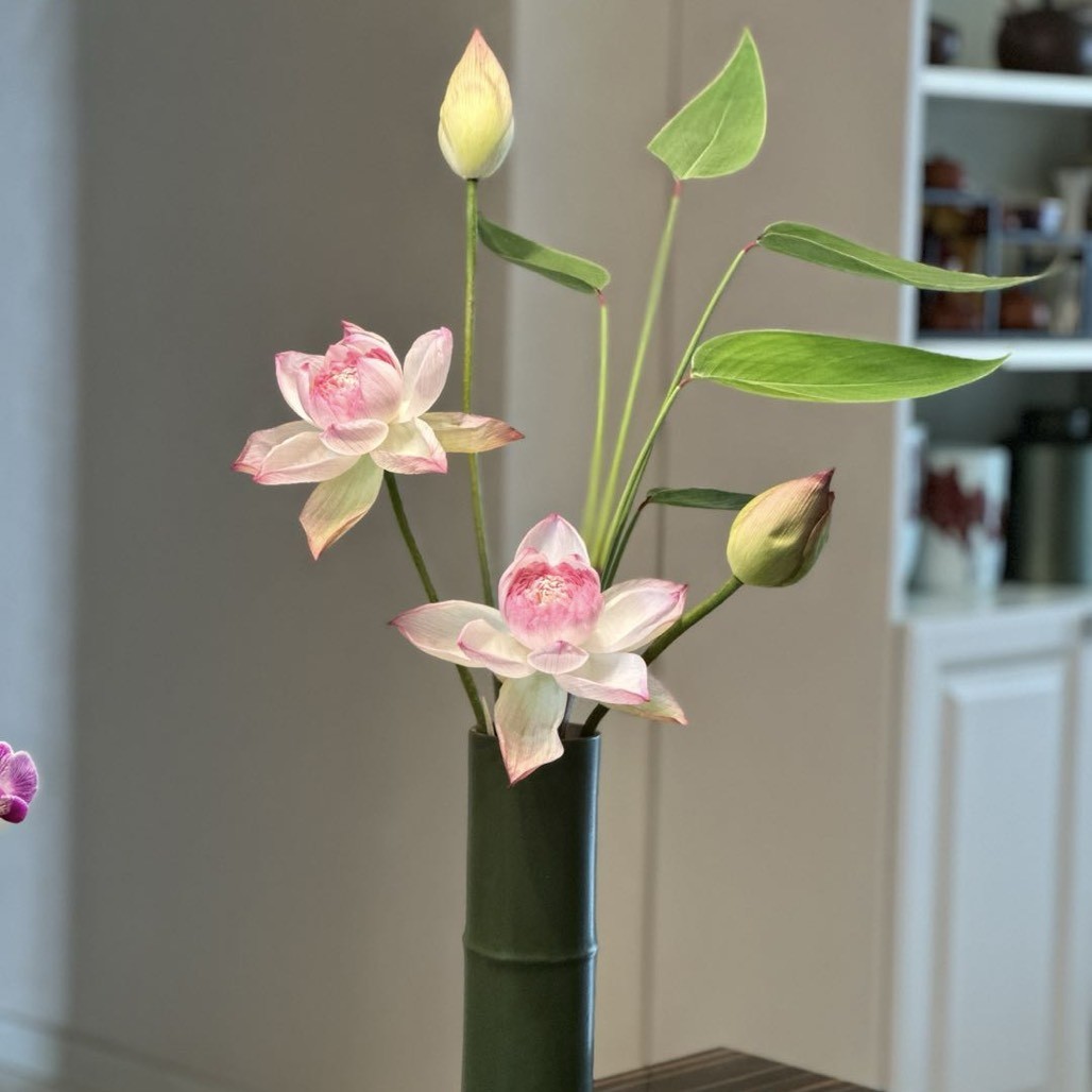 一日不可無花