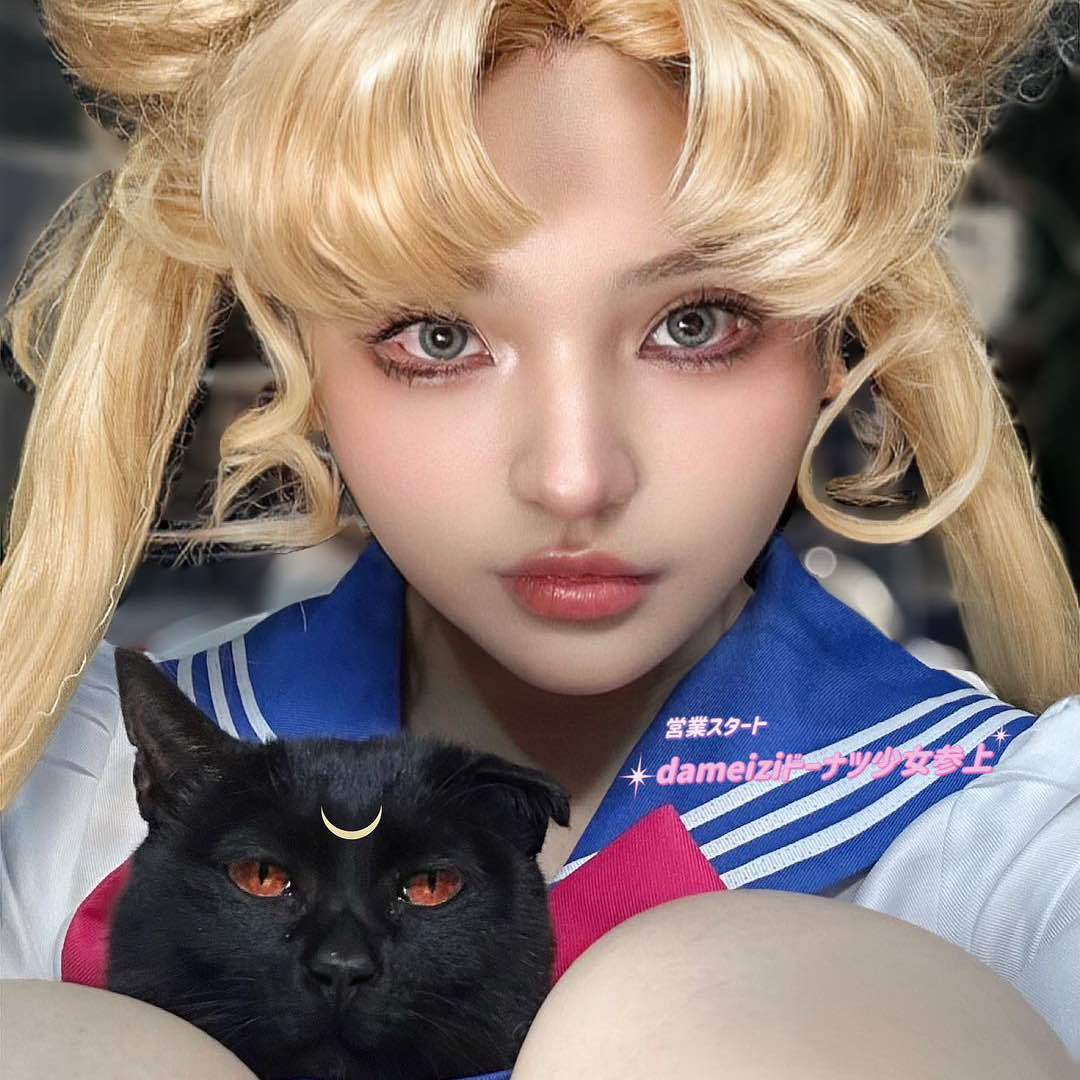 汏梅子玩cos-38岁多边形战士