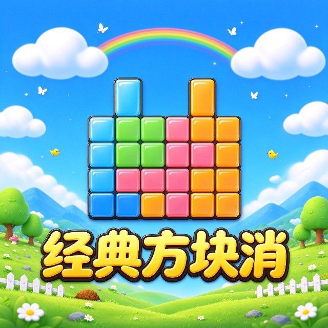 经典方块消宣传图