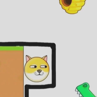 画线狗头
