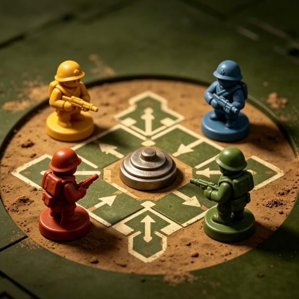 四人军棋对决图标