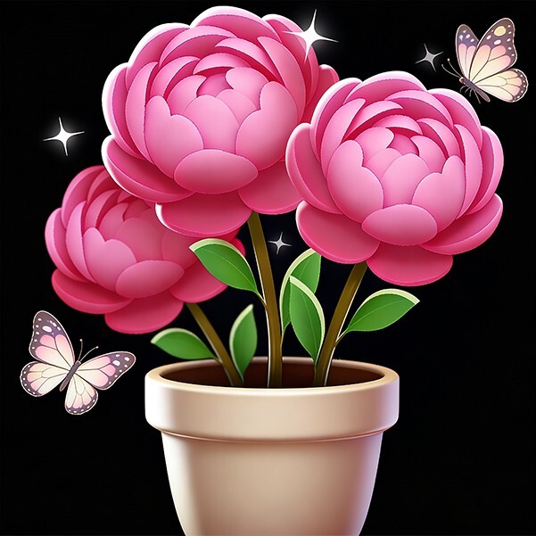 拼了朵花