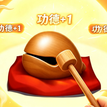 敲木鱼解压游戏
