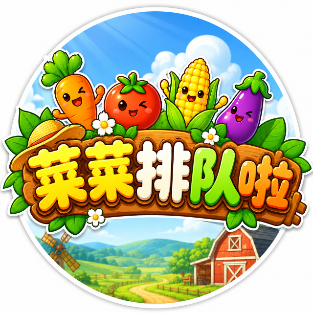 菜菜排队啦图标