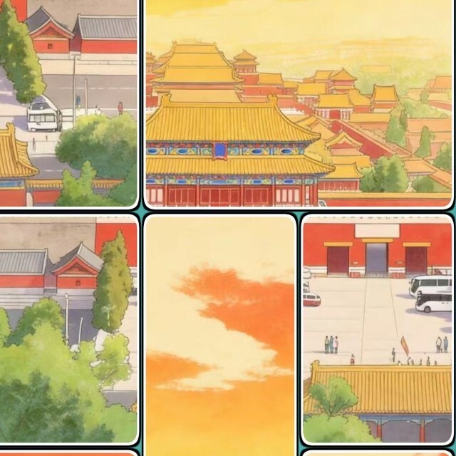 旅游景点拼图