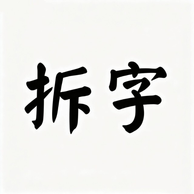 拆字模拟器