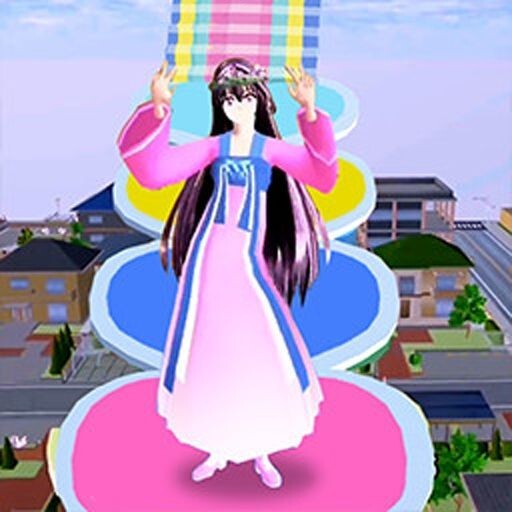 彩虹跑酷小游戏