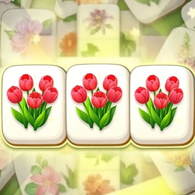 麻将花朵消消乐宣传图