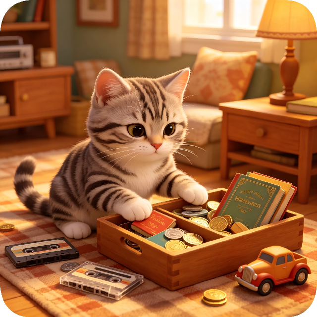 猫咪爱整理图标