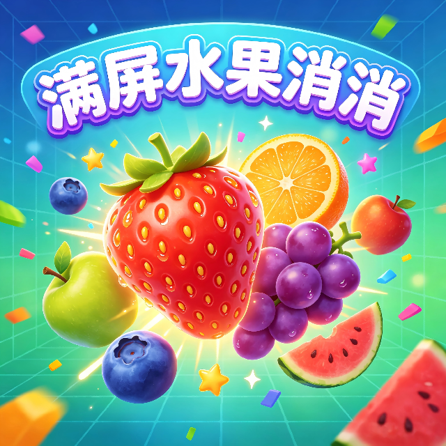 满屏水果消消图标