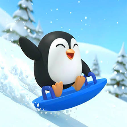 滑雪模拟器游戏宣传图
