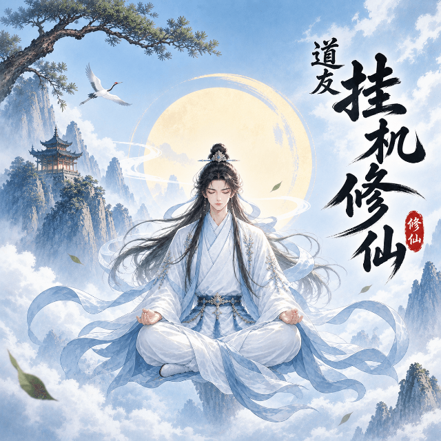 道友挂机修仙宣传图