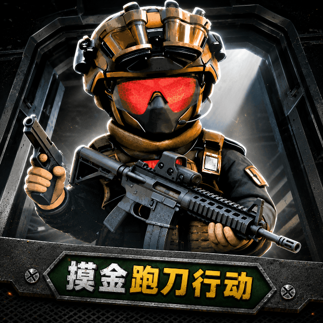 摸金跑刀行动宣传图