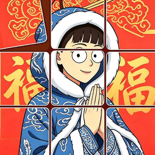 拼图解压