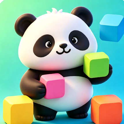 潘达爱消消 Logo