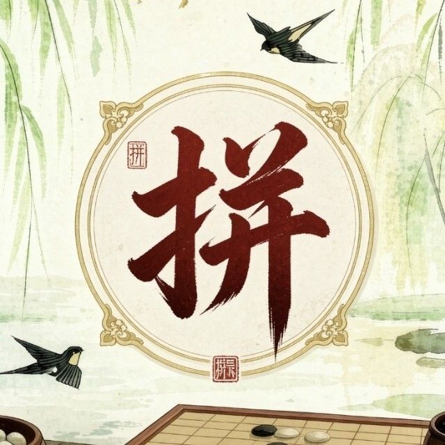 疯狂拼好字宣传图