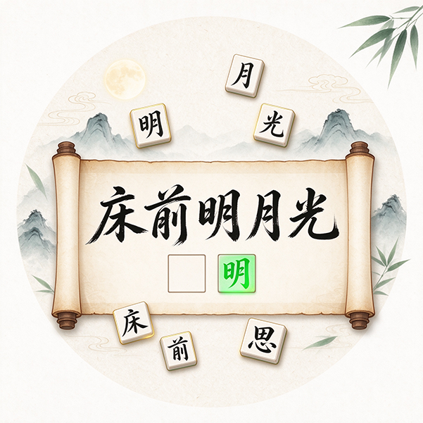 诗行补字游图标