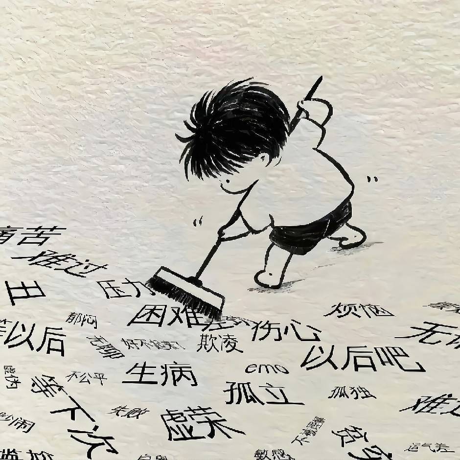 无～